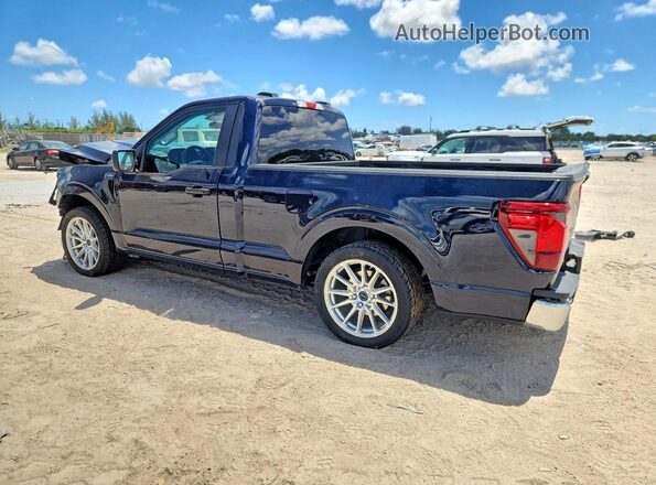 1FTMF1L56RKD02357 2024 FORD F150 Blue უკანა მარცხენა