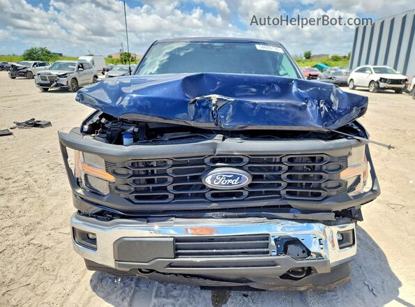 1FTMF1L56RKD02357 2024 FORD F150 Blue წინა ხედი