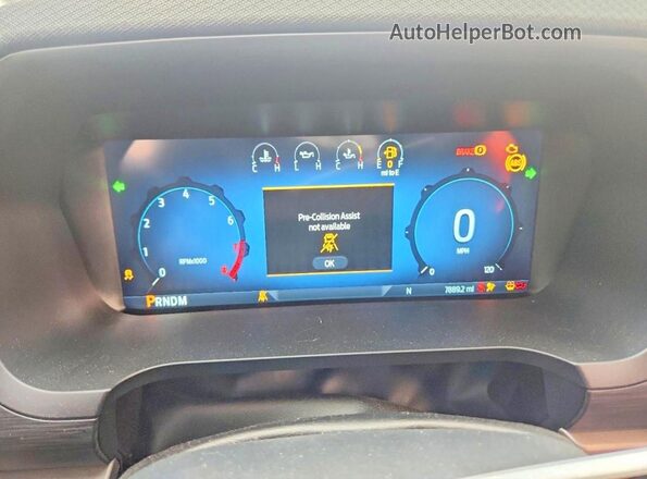 1FTMF1L58SKE23302 2025 FORD F150 Blue Սարքավորումների վահանակի տեսք