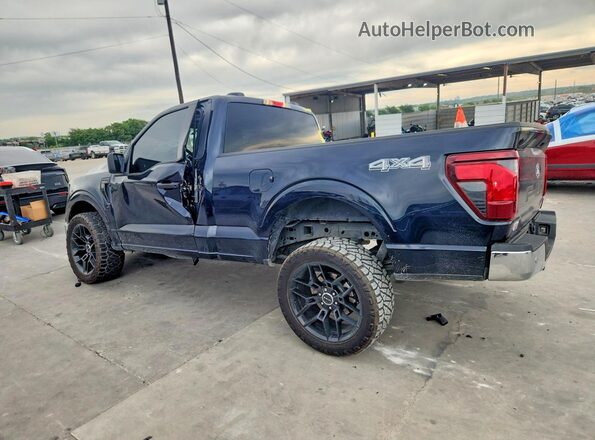 1FTMF1L58SKE23302 2025 FORD F150 Blue Հետևի ձախ