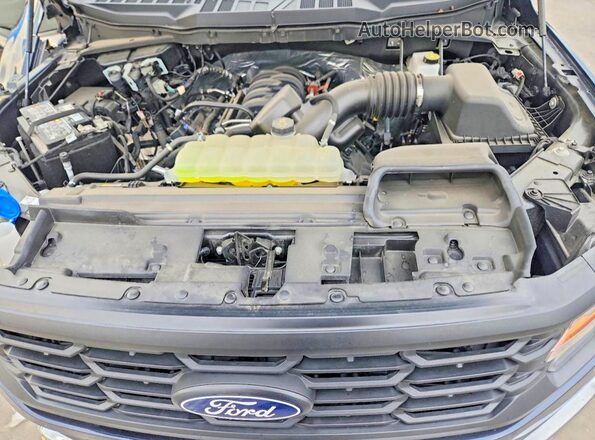 1FTMF1L58SKE23302 2025 FORD F150 Blue Սալոնի հետևի տեսք