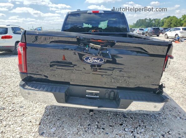1FTMF1L59SKE64022 2025 FORD F150 Black Rear seats view