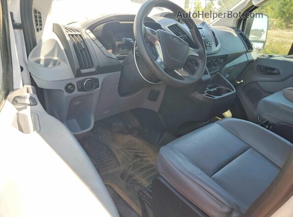 1FTNE2CV4FKB13344 2016 FORD TRANSIT White Առջևի վահանակի տեսք