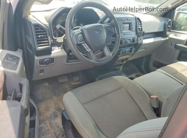 1FTNF1C41KKD16135 2019 FORD F150 White Dashboard view