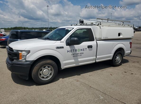 1FTNF1CG8JKC58520 2018 FORD F150 Белый Вид наклейки с VIN-кодом