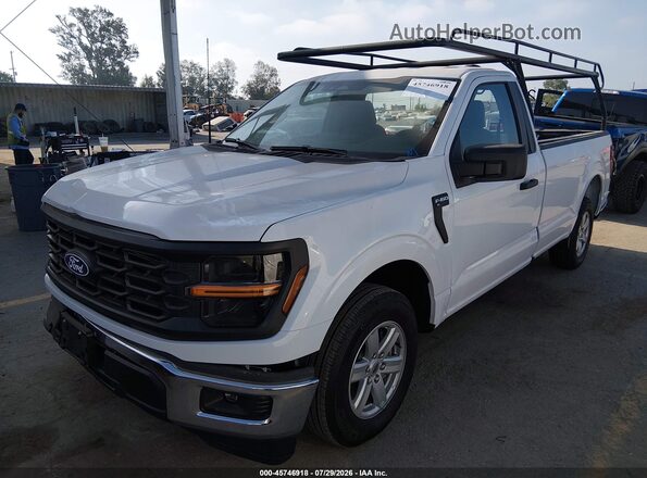 1FTNF1K89TKD96516 2026 FORD F150 White Vista tres cuartos delantera izquierda