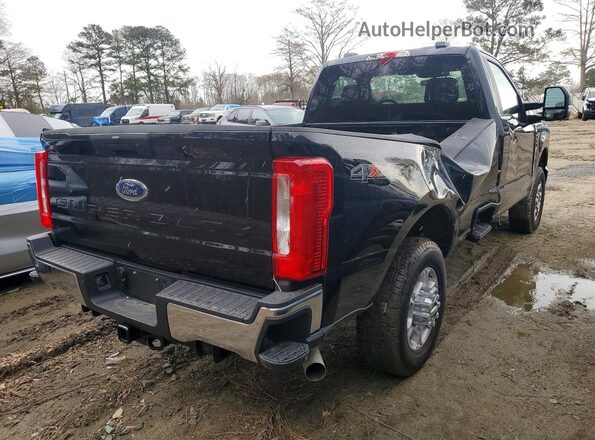 1FTRF3BN3SED18295 2025 FORD F350 Черный Задняя правая четверть