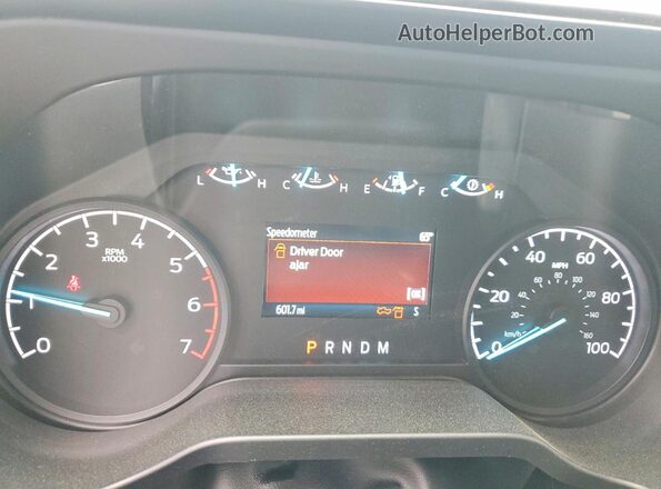 1FTRF3BN3SED18295 2025 FORD F350 Черный Вид щитка приборов