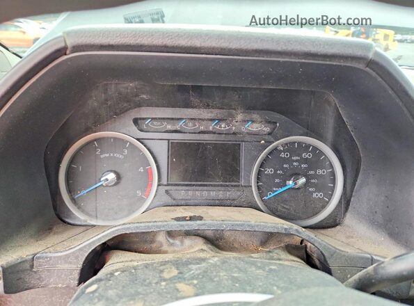 1FTRF3BT0HEC17657 2017 FORD F350 Черный Вид щитка приборов