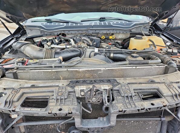 1FTRF3BT0HEC17657 2017 FORD F350 Черный Вид задней части салона