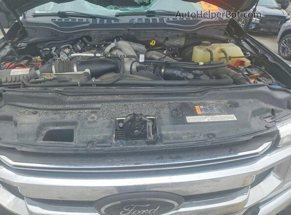 1FTRF3BT0NEC62495 2022 FORD F350 Серый Вид задней части салона
