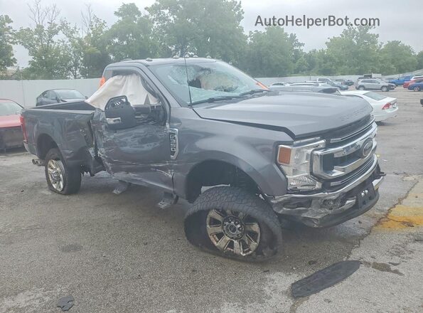 1FTRF3BT0NEC62495 2022 FORD F350 Серый Передняя правая четверть