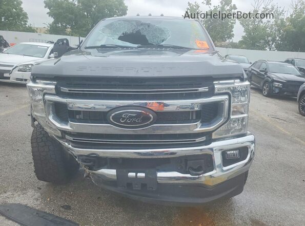 1FTRF3BT0NEC62495 2022 FORD F350 Серый Вид спереди