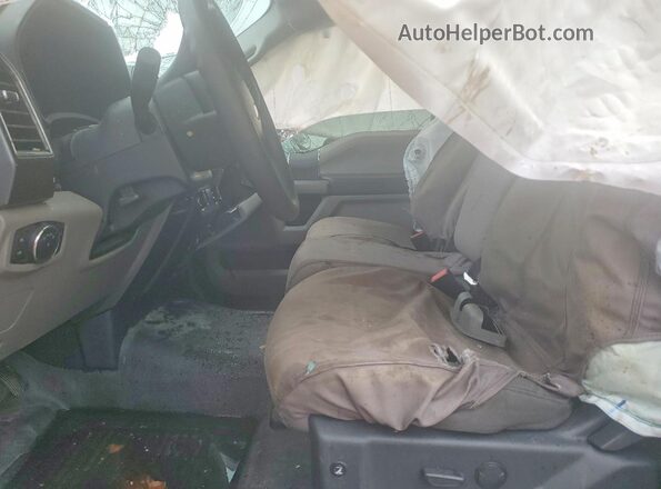1FTRF3BT0NEC62495 2022 FORD F350 Серый Вид салона спереди