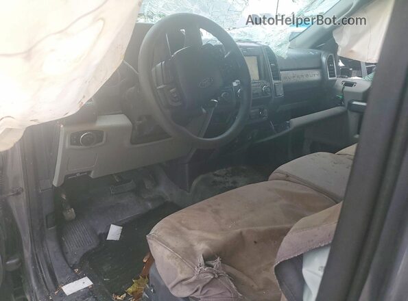 1FTRF3BT0NEC62495 2022 FORD F350 Серый Вид панели приборов