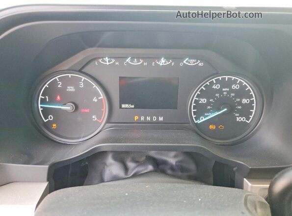 1FTRF3BT3REE19460 2024 FORD F350 White Instrument cluster view