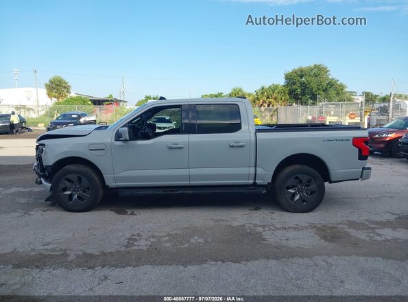 1FTVW1EV0PWG29375 2023 FORD F-150 LIGHTNING Серый Панорамный вид салона 360°