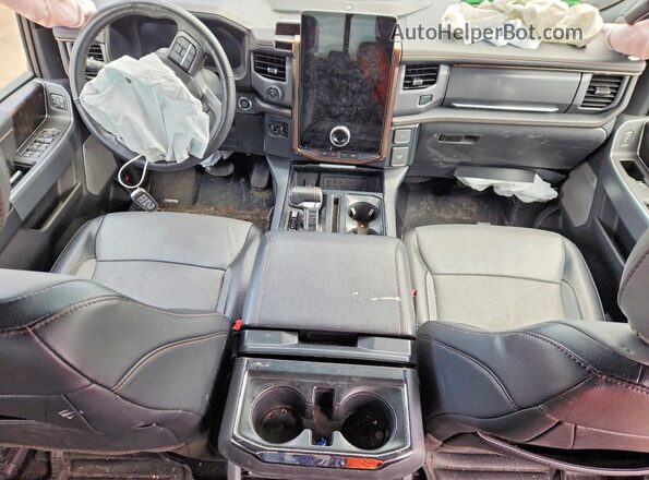 1FTVW1EV2PWG04462 2023 FORD F150 Charcoal წინა პანელის ხედი