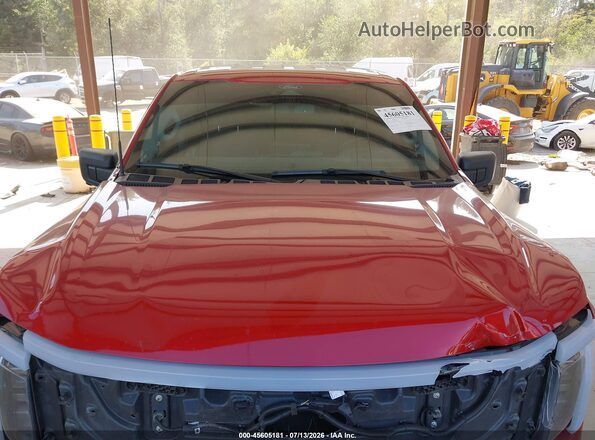 1FTVW3L73RWG01539 2024 FORD F-150 LIGHTNING Red Вид ззаду
