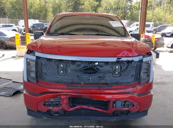 1FTVW3L73RWG01539 2024 FORD F-150 LIGHTNING Red Вид щитка приладів