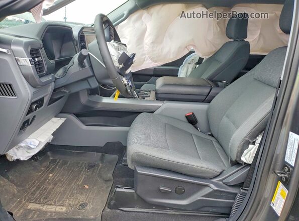 1FTVW3LK0SWG35156 2025 FORD F150 Gray წინა სალონის ხედი