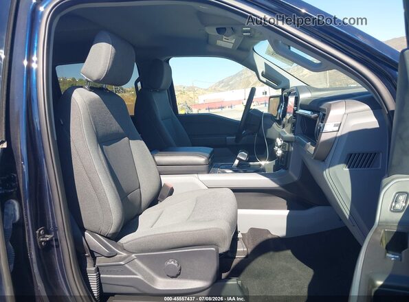 1FTVW3LK7RWG09891 2024 FORD F-150 LIGHTNING Dark Blue Vista interior delantera