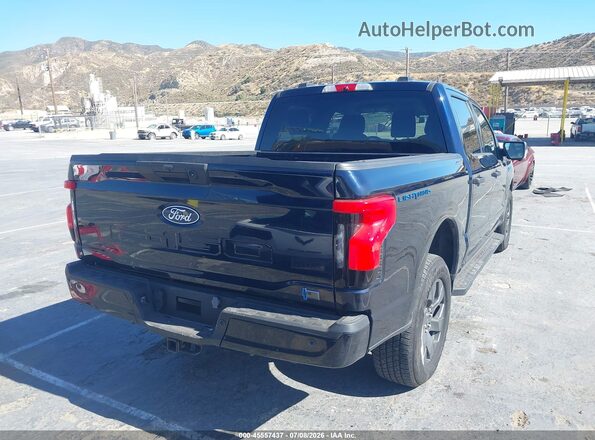 1FTVW3LK7RWG09891 2024 FORD F-150 LIGHTNING Dark Blue Trasero derecho