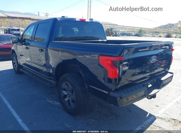 1FTVW3LK7RWG09891 2024 FORD F-150 LIGHTNING Dark Blue Trasero izquierdo