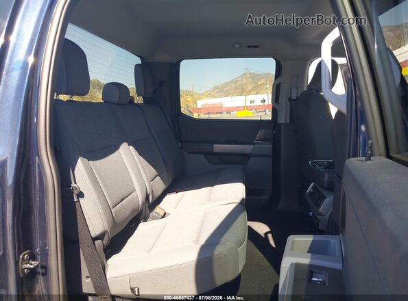 1FTVW3LK7RWG09891 2024 FORD F-150 LIGHTNING Dark Blue Vista de la etiqueta del VIN