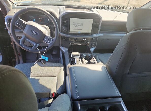 1FTVW3LK8SWG34837 2025 FORD F150 Синий Вид панели приборов
