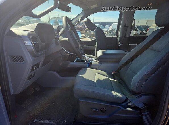 1FTVW3LK8SWG34837 2025 FORD F150 Синий Вид салона спереди
