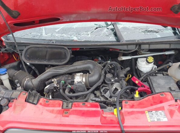 1FTYE1Y80PKB98484 2023 FORD TRANSIT-150 Red Vista trasera