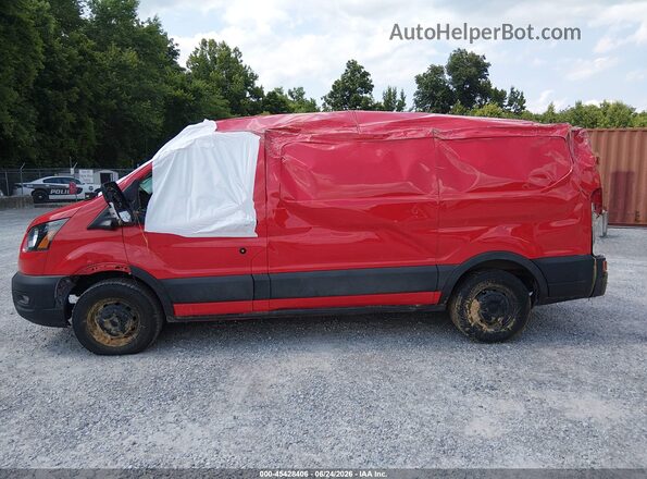 1FTYE1Y80PKB98484 2023 FORD TRANSIT-150 Red Vista interior de 360 grados