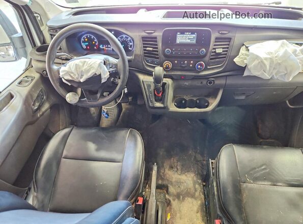 1FTYE1Y85LKB42552 2020 FORD TRANSIT Белый Вид панели приборов