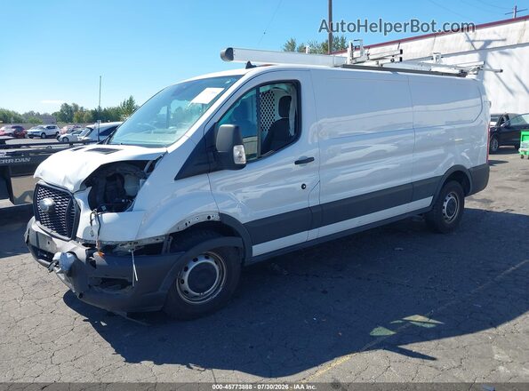 1FTYE1YG6PKB04583 2023 FORD TRANSIT-150 White Front left