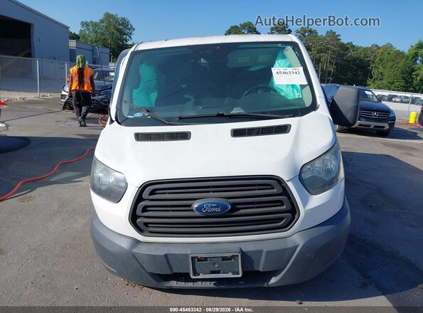 1FTYE1YM0HKA15454 2017 FORD TRANSIT-150 White Սարքավորումների վահանակի տեսք