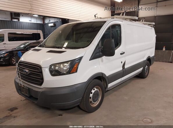 1FTYE1YM1GKA15431 2016 FORD TRANSIT-150 White წინა მარცხენა ხედი სამი მეოთხედიდან