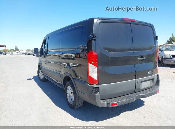1FTYE1YM2HKA53252 2017 FORD TRANSIT-150 Black Tył lewy