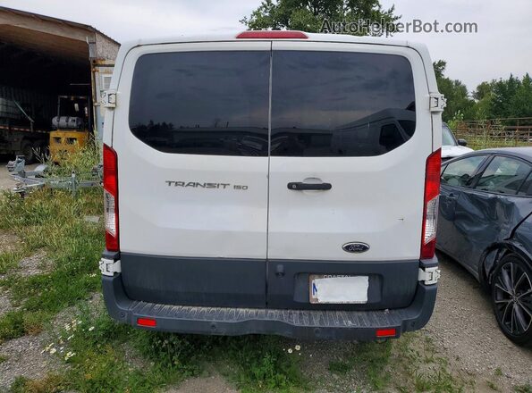1FTYE1YM2JKA18166 2018 FORD TRANSIT White უკანა ხედი