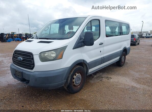 1FTYE1YM4GKB00036 2016 FORD TRANSIT-150 White Przód lewy