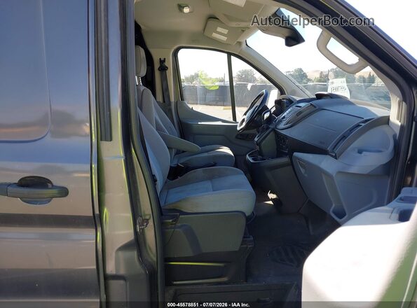 1FTYE1YM6GKB41798 2016 FORD TRANSIT-150 Gray Вид салону спереду