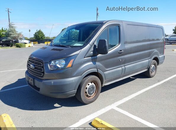1FTYE1YM6GKB41798 2016 FORD TRANSIT-150 Gray Передня ліва чверть