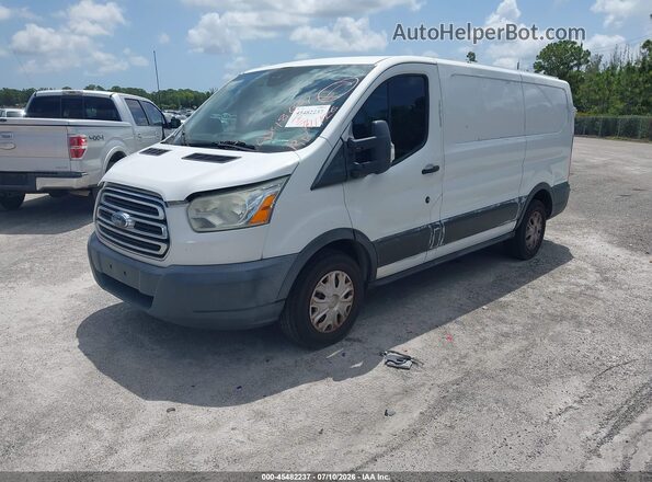 1FTYE1YMXHKA26946 2017 FORD TRANSIT-150 White Front left