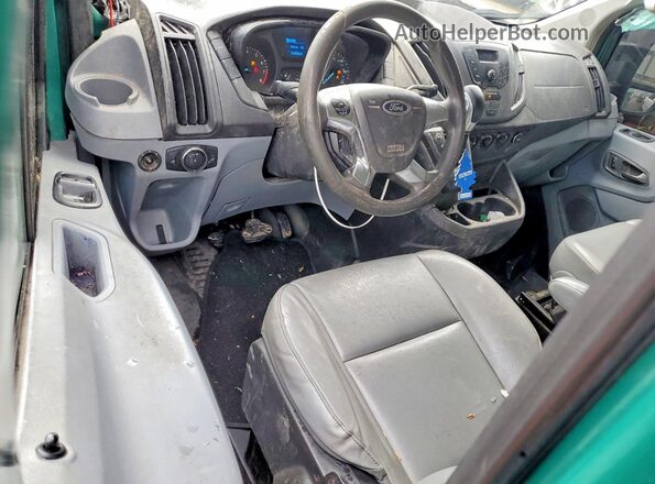 1FTYE1ZM0GKA69379 2016 FORD TRANSIT Зеленый Вид панели приборов