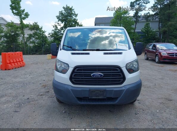1FTYE1ZM3GKB00043 2016 FORD TRANSIT-150 White Սարքավորումների վահանակի տեսք