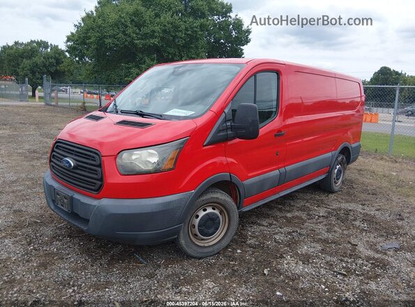 1FTYE1ZM5GKB33710 2016 FORD TRANSIT-150 Red Vista tres cuartos delantera izquierda