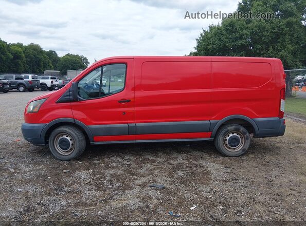 1FTYE1ZM5GKB33710 2016 FORD TRANSIT-150 Red Vista interior de 360 grados