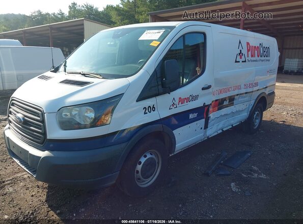 1FTYE1ZM6HKA22651 2017 FORD TRANSIT-150 Белый Передняя левая четверть