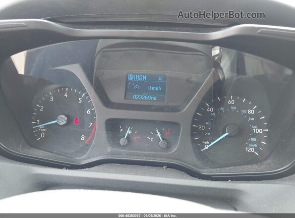 1FTYE1ZM7JKB42450 2018 FORD TRANSIT-150 White Հետևի նստատեղերի տեսք