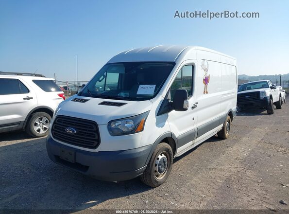1FTYE2CV1HKA96079 2017 FORD TRANSIT-150 White Przód lewy